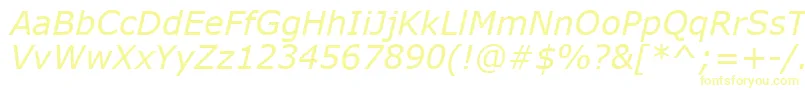 Шрифт VerdanaРљСѓСЂСЃРёРІ – жёлтые шрифты