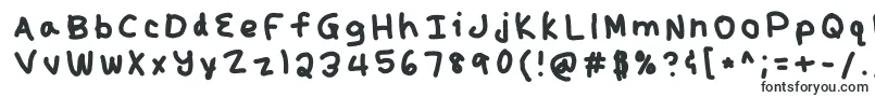 Kunal-fontti – Alkavat K:lla olevat fontit