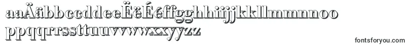 BodonishadowBold Font – Macedonian Fonts