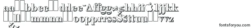 BodonishadowBold Font – Latvian Fonts