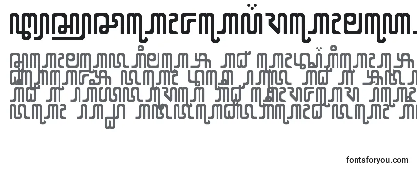 XCodeFromEast Font