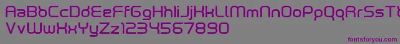 NeutronDemo Font – Purple Fonts on Gray Background