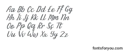 BintarItalic Font