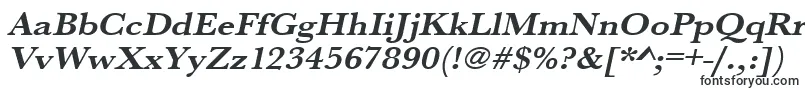 UrwbaskertextwidBoldOblique-fontti – kirjafontit