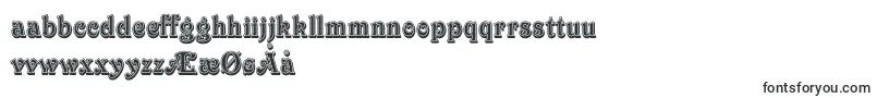 VictorianInlineShadedLetPlain.1.0-Schriftart – norwegische Schriften