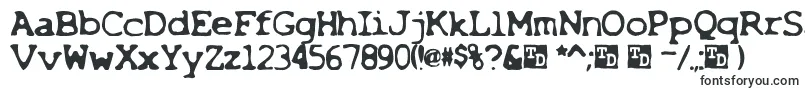 Шрифт X – шрифты, начинающиеся на X