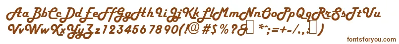 H652ScriptRegular Font – Brown Fonts
