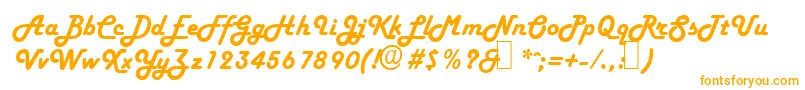 Police H652ScriptRegular – polices orange