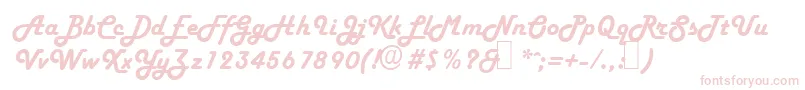 H652ScriptRegular Font – Pink Fonts