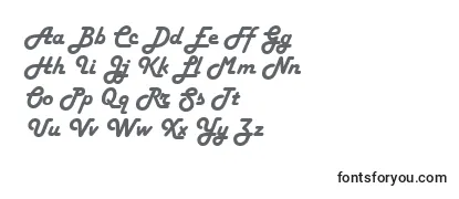 H652ScriptRegular Font
