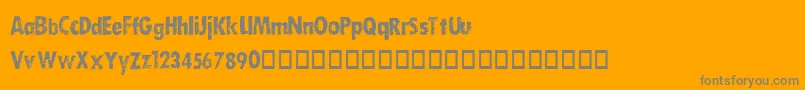 More about Dirty Font Dirty Font – Gray Fonts on Orange Background