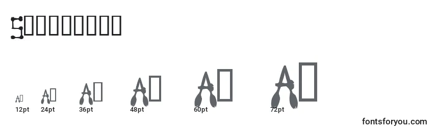 Sporktype Font Sizes