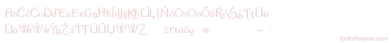 SummertimeExtraCharacters Font – Pink Fonts on White Background