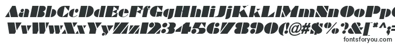 Шрифт BravadoItalic – высокие шрифты