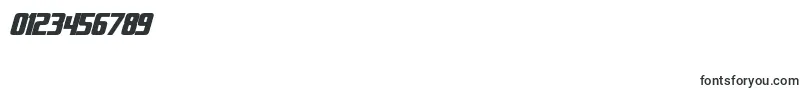 Шрифт FontanaBoldItalic – шрифты для цифр и чисел