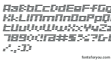 D3Digitalismi font – Fonts Starting With D