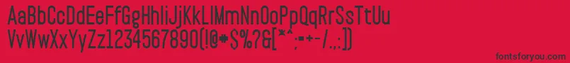 More about PaktExtrabold Font PaktExtrabold Font – Black Fonts on Red Background