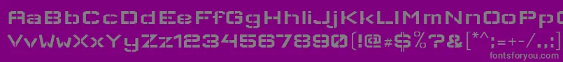 En savoir plus sur la police WallpoetRegular Police WallpoetRegular – polices grises sur fond violet