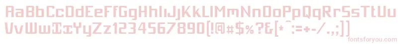 Mobicb Font – Pink Fonts on White Background