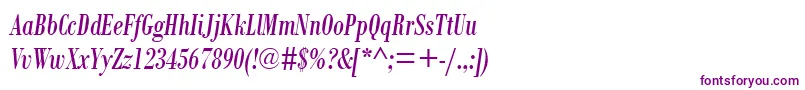 Fonte BodoniMtCondensedРљСѓСЂСЃРёРІ – fontes roxas