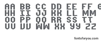 Distortion Font