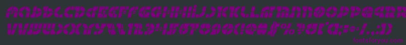 Questloklaserital Font – Purple Fonts on Black Background