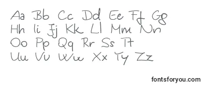 KingaSHandwriting Font