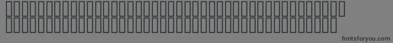 McsClockHigh-Schriftart – Schwarze Schriften auf grauem Hintergrund