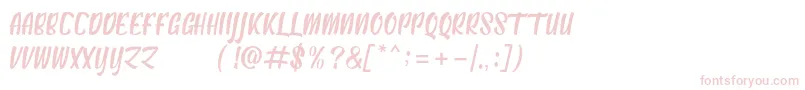 AntebrasDemo Font – Pink Fonts