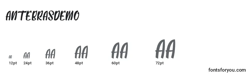 AntebrasDemo (106770) Font Sizes