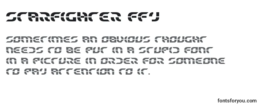 Review of the Starfighter ffy Font