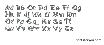 Schriftart Atribeofaclems