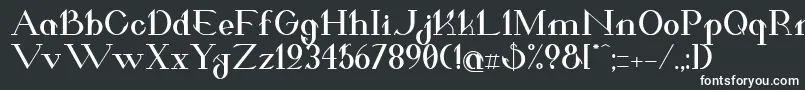 ValkyrieBoldExtended Font – White Fonts