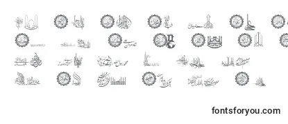 Обзор шрифта Shia