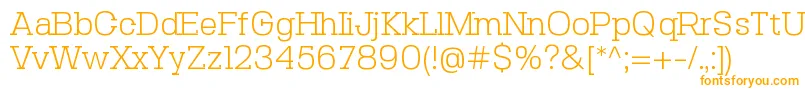SebslabLight Font – Orange Fonts