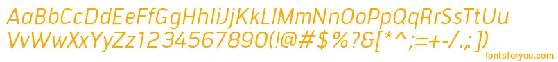 TiranaItalic Font – Orange Fonts