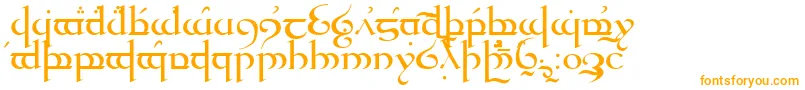 Quenya-fontti – oranssit fontit