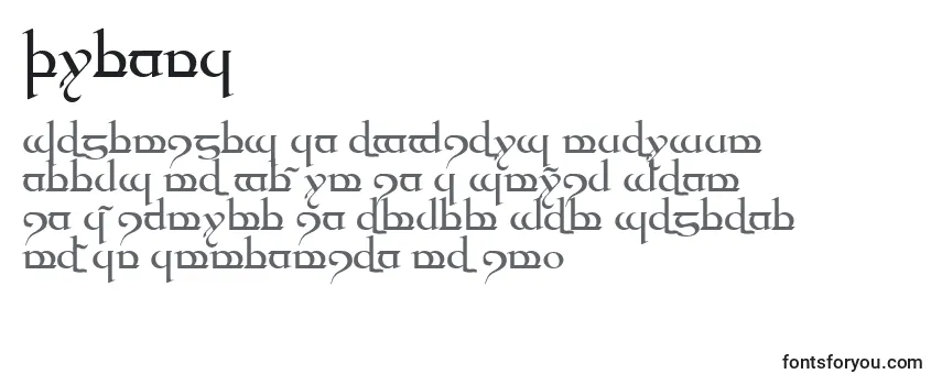 Шрифт Quenya
