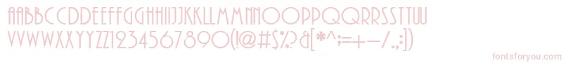 UkrainianPlay Font – Pink Fonts on White Background