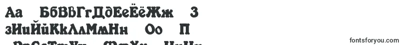 フォントKabarettSimpleThin – タタール文字