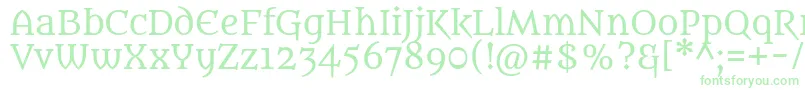 MetamorphousRegular Font – Green Fonts on White Background