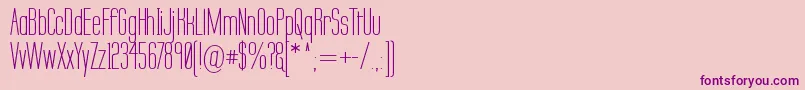 Labtsec Font – Purple Fonts on Pink Background