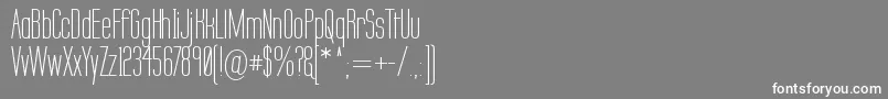 Labtsec Font – White Fonts on Gray Background