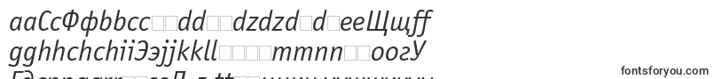 OfficinasansisocttItalic Font – Slovak Fonts