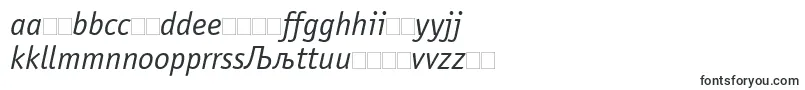 OfficinasansisocttItalic Font – Lithuanian Fonts