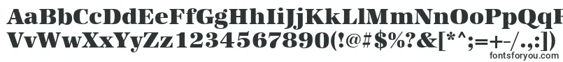 Шрифт AntiquastdHeavyRegular – шрифты с фиксированной шириной
