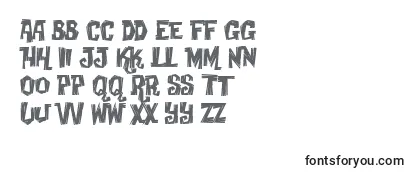 Review of the Creakyfrank Font