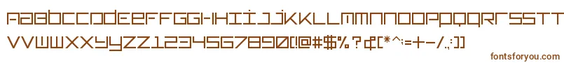 Typeone-fontti – ruskeat fontit
