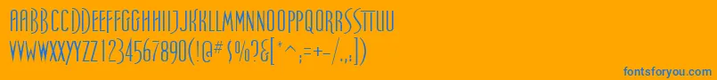 Lisätietoja SpellboundRegular-fontista SpellboundRegular-fontti – siniset fontit oranssilla taustalla