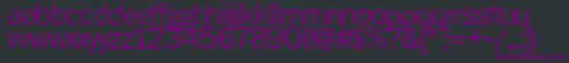 Ank Font – Purple Fonts on Black Background